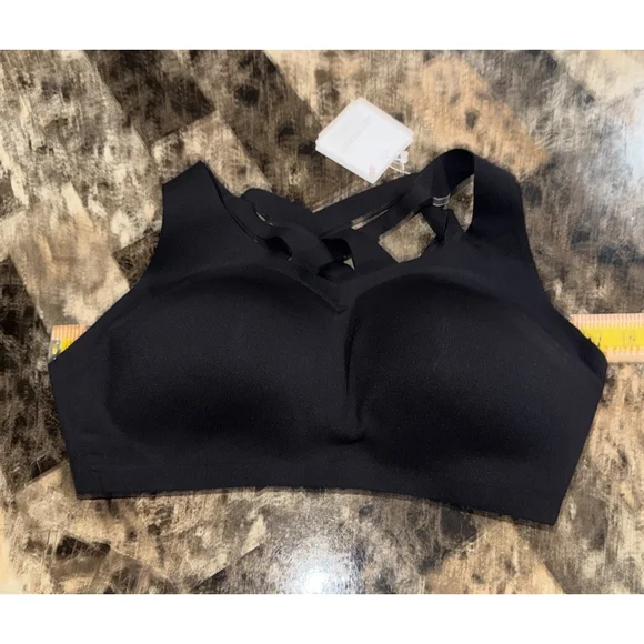 LULULEMON ENLITE WEAVE-BACK BRA BLACK COLOR NWT SIZE 38D